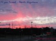 Who needs Aurora Borealis?! North Kingstown RI Sunset