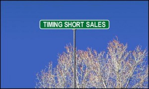 Timing short sales in Real Estate