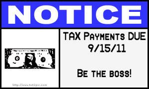 Pay the Tax man