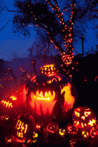 Pumpkins Ghosts Halloween Tales