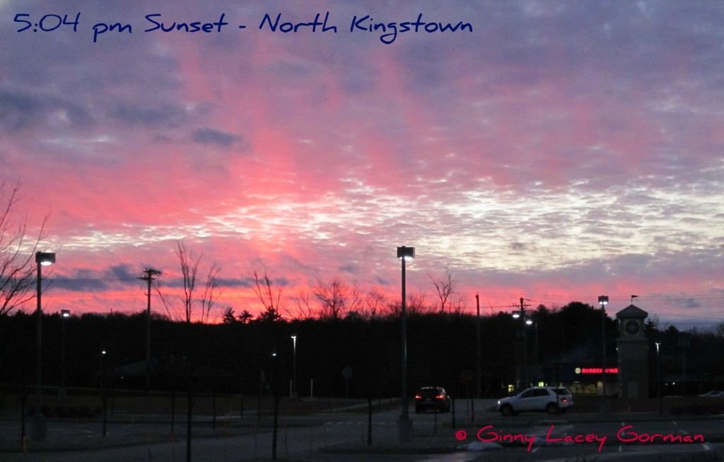 North Kingstown RI Sunset