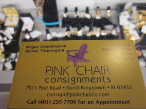 Pink Chair Consignments Shop-North Kingstown RI