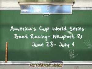 America's Cup World Series 2012 Races-Newport Rhode Island real estate