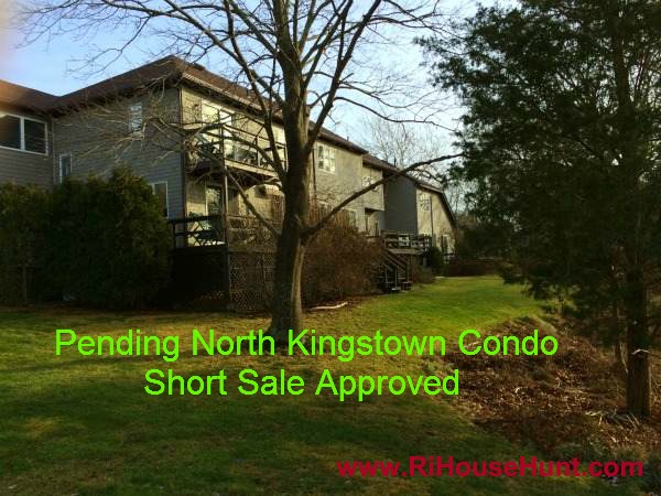 Pending North Kingstown Short Sale Condo