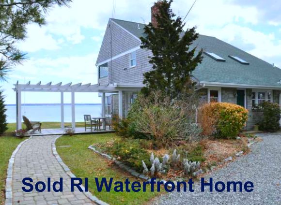 RI Waterfront Home Sold | 75 Sauga Av North Kingstown