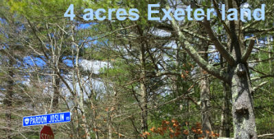 Exeter RI Land for Sale | 4 Acres |Widow Sweets Rd